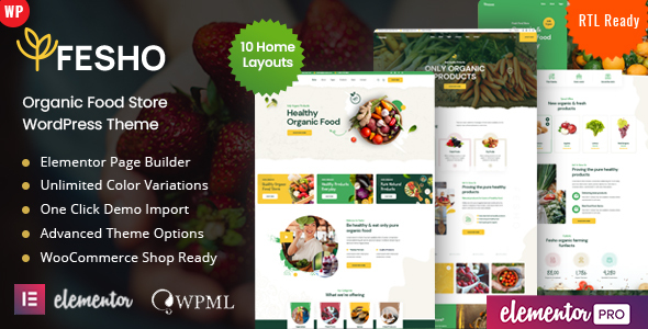 Fesho - Organic Food Store icon