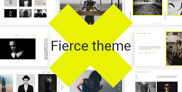Fierce - Bold Photography Theme icon