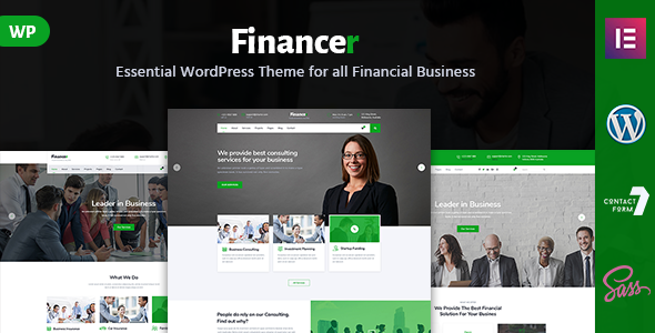 Financer - Consulting & Business WordPress Theme icon