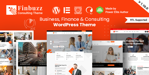 Finbuzz - Corporate Business WordPress Theme icon