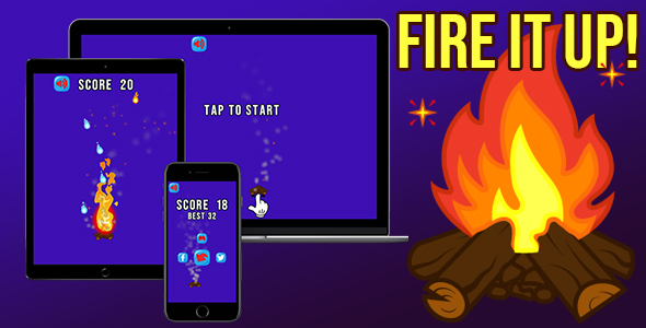 Fire it Up! - HTML5 Game (Construct 3 - 2 | capx | c3p) icon