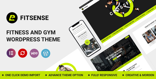 Fitsense - Gym and Fitness WordPress Theme icon