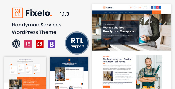 Fixelo - Handyman Services WordPress Theme icon