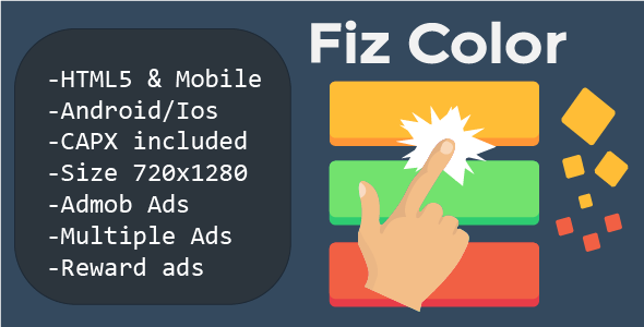 Fiz Color (HTML5 + Mobile Version) Construct 2 icon