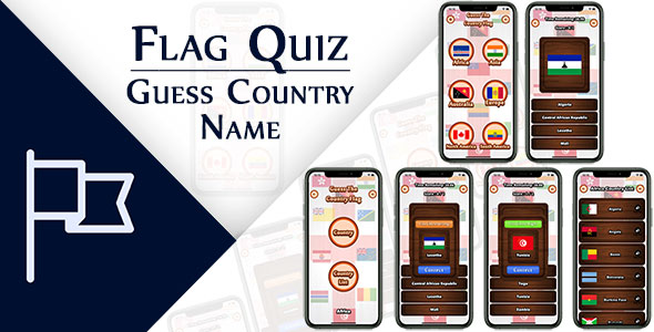 Flag Quiz Guess Country Name IOS (Swift) icon