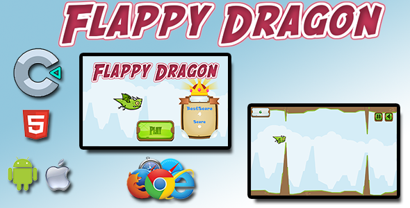 Flappy Dragon - HTML5 Mobile Game icon