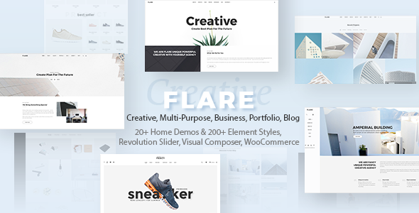 Flexible Multipurpose Theme | Flare icon