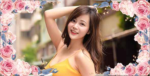 Flower Photo Frames Creator and Editor icon