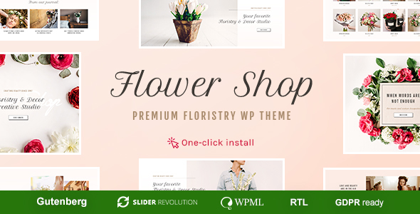 Flower Shop - Decoration Store and Floristic WordPress Theme icon