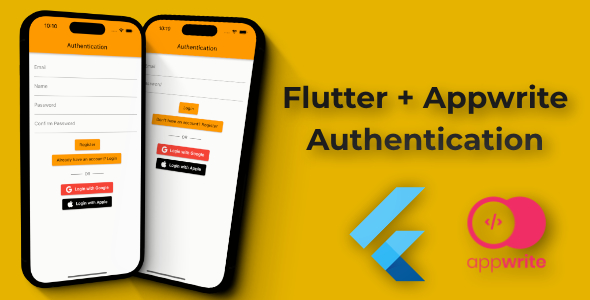 Flutter + Appwrite Authentication Starter Kit Flutter  Mobile 