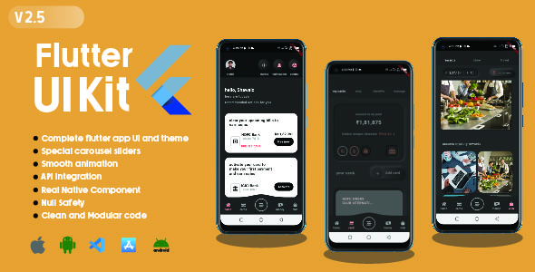 Flutter UI | UPI , Bank , E-Wallet app Template icon