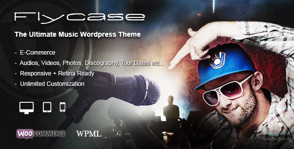 Flycase - Complete Music Solution for WordPress icon