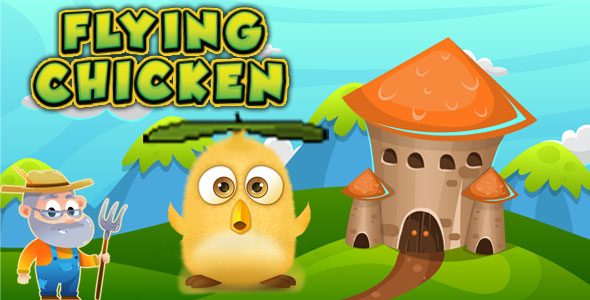 Flying Chicken Construct 2 - 3 + Admob Documentation icon