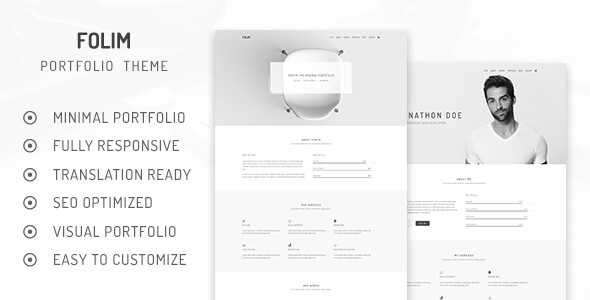 Folim - Clean Minimalist Portfolio WordPress Theme icon