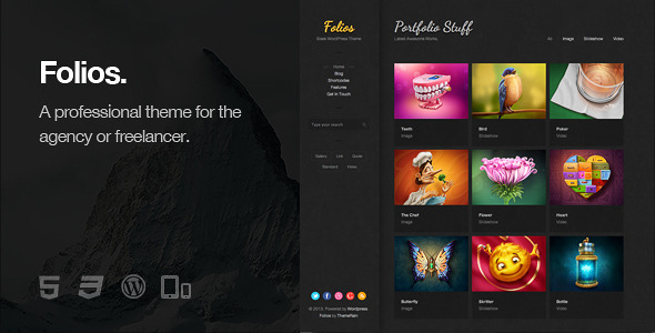 Folios - Responsive WordPress Theme icon