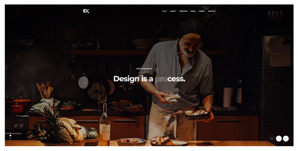 Foodex - One Page Restaurant WordPress Theme icon