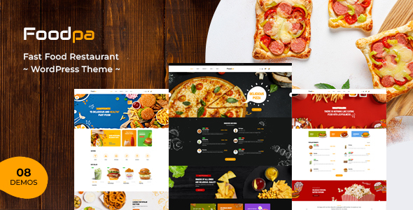 Foodpa – Fast Food Restaurant WooCommerce Theme icon