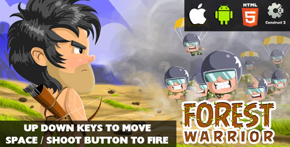 Forest Warrior - HTML5 Game (CAPX) icon