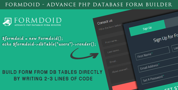 Formdoid - Advance PHP Database Form Builder icon