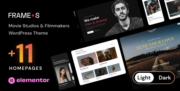 Frames - Movie Studios & Filmmakers WordPress theme icon