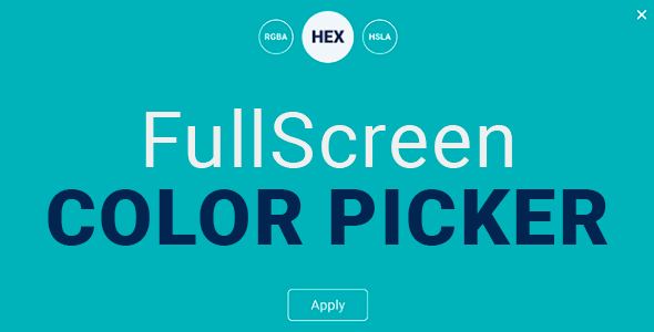 Fullscreen Color Picker icon