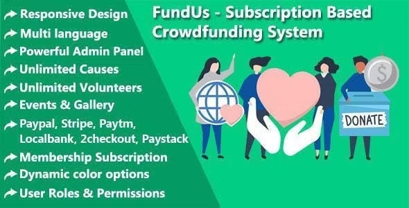 FundUs - Subscription Based Crowdfunding System icon