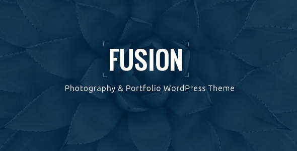 Fusion - Responsive Photography & Portfolio WordPress Theme icon