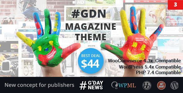 GDN Magazine Theme icon