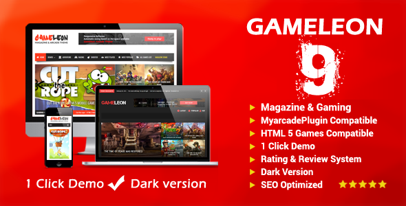 Gameleon - WordPress Gaming & Magazine Theme icon