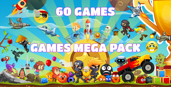 Games Mega Pack (CAPX and HTML5) 60 Games icon
