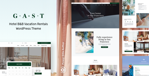Gast - Hotel Booking WordPress Theme icon