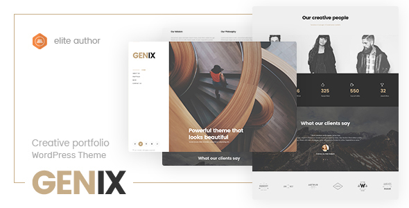 Genix - Creative Portfolio WordPress Theme icon