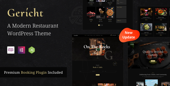 Gericht - Modern Restaurant WordPress Theme icon