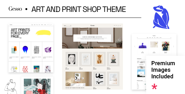 Gesso - Art & Print Shop Theme icon