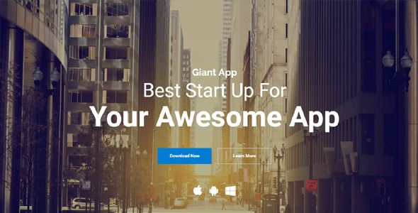 GiantApp - App Landing & Showcase WordPress icon