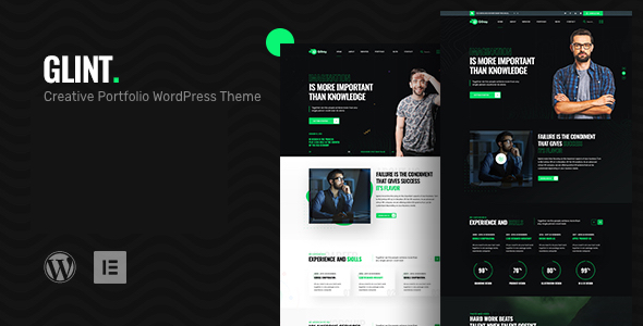 Glint - Personal Portfolio WordPress Theme icon