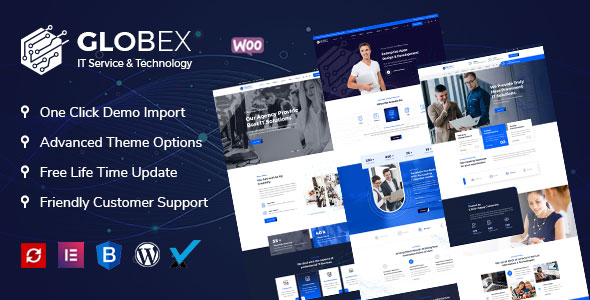 Globex - IT Solutions & Services WordPress Theme icon