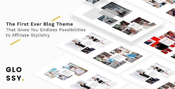Glossy - Fashion Blog Theme for Stylish Affiliation icon