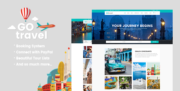 GoTravel - Travel Agency Theme icon