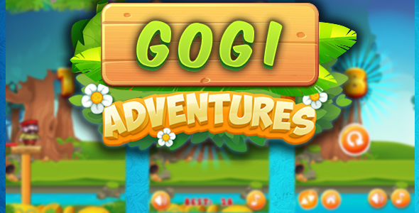 Gogi adventures 2019 - html5 game icon