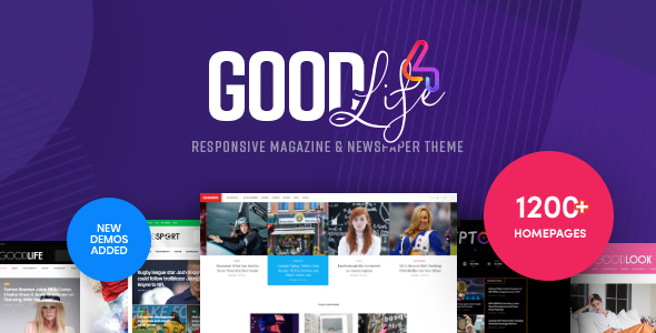 GoodLife - Magazine & Newspaper WordPress Theme icon