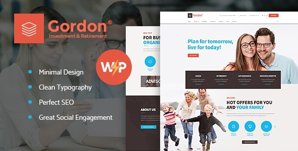 Gordon | Investments & Insurance Company WordPress Theme icon