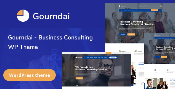 Gourndai - Corporate Agency & Consulting WordPress Theme icon