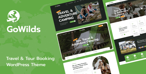 Gowilds - Travel & Tour Booking WordPress Theme icon