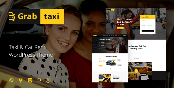 Grab Taxi | Online Cab Service WordPress Theme icon