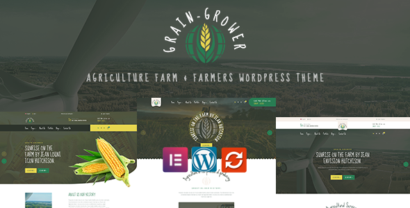 Graingrower – Agriculture Farming WordPress Theme icon
