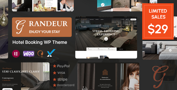 Grandeur - Hotel Booking WordPress Theme icon