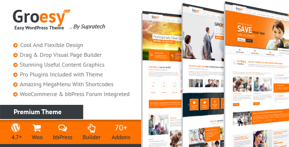 Groesy - Corporate Responsive Multi-Purpose WordPress Theme icon