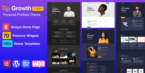 Growth - Personal Portfolio Theme icon