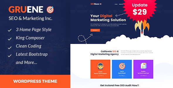 Gruene - Digital Marketing WordPress Theme icon